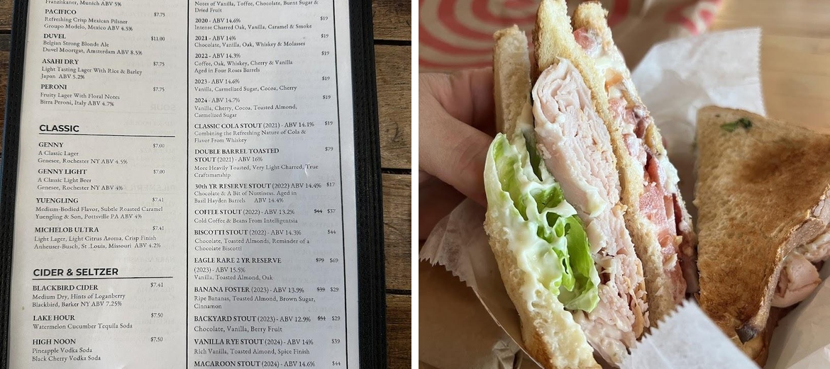 Gusto Menu