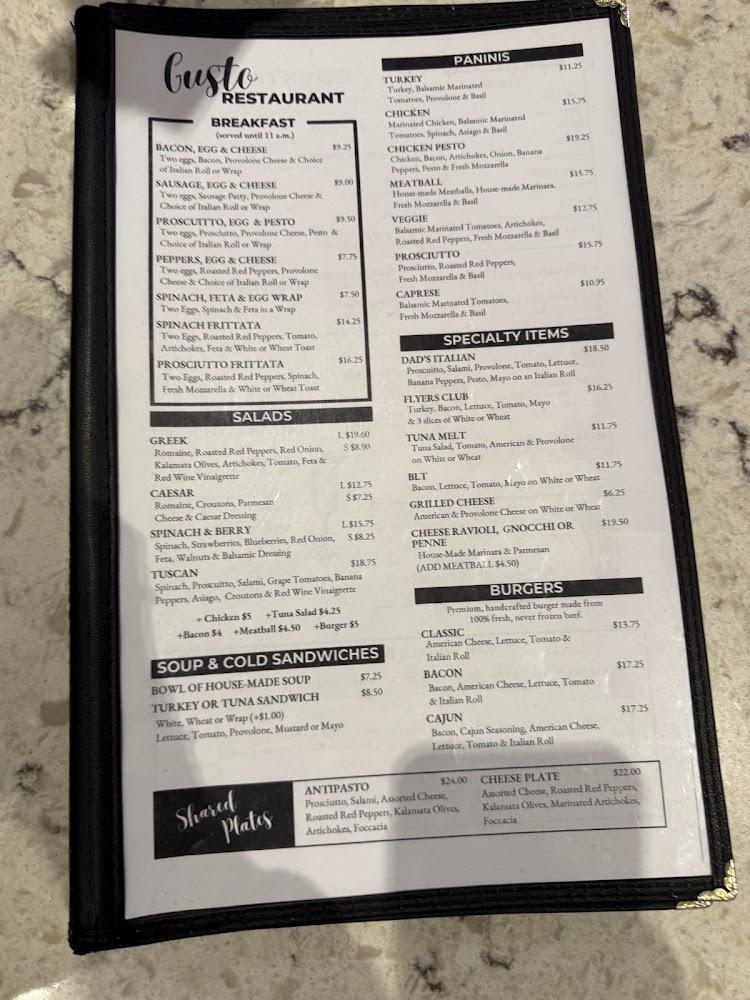 Gusto Menu image 4